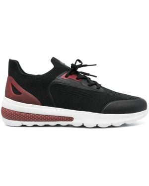 Geox Spherica Low-Top Trainers - Black