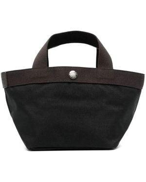 Herve Chapelier Kleine Handtasche - Schwarz