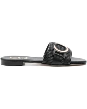 Casadei Sandali Con Applicazione - Nero