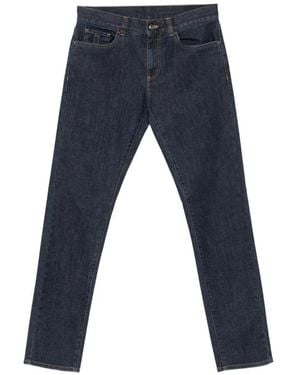 Canali Straight-Leg Jeans - Blue