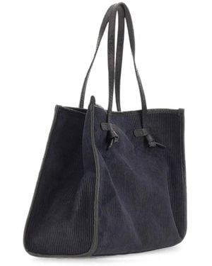 MARCELLA CLUB Marcella Ribbed-Suede Shoulder Bag - Black