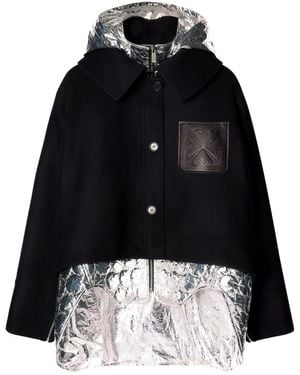 Off-White c/o Virgil Abloh Parka Arrows A Capas - Negro