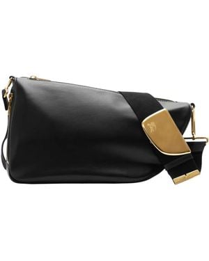 【関税&送料込】Burberry Shield Medium Smooth Leather Messen Burberry - Medium Shield Messenger Bag | HBX - Globally