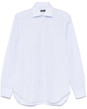 Barba Napoli Long-Sleeves Shirt - White
