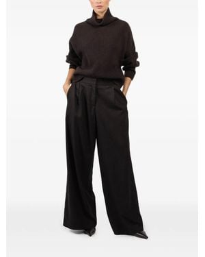 Dusan Roll-Neck Jumper - Black