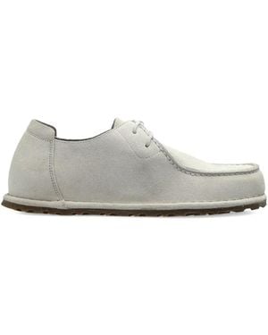 Birkenstock Utti Lace-Up Derby Shoes - White