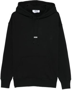 MSGM ドローストリング パーカー - ブラック