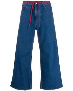 Marni 5-Pocket Cotton Denim Jeans - Blue