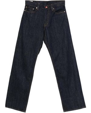 CASABLANCA Logo-Patch Jeans - Blue