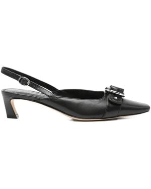 Michael Kors 45Mm Buckle-Detail Pumps - Black