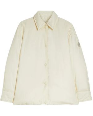 Jil Sander X Moncler Padded Shirt Jacket - White
