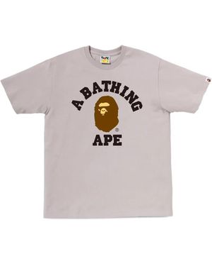 A Bathing Ape College T-Shirt - Multicolor