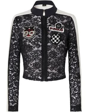 Pinko Lace Jacket - Black