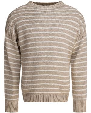 Alex Mill Gestreifter Pullover - Grau