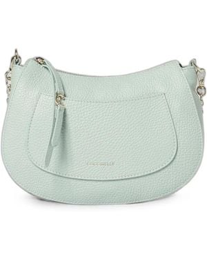 Coccinelle C-Easy Leather Shoulder Bag - Blue