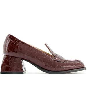 NODALETO 50Mm Bulla Cara Loafers - Brown