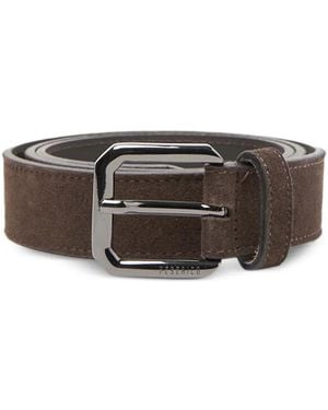 Peserico Gürtel Aus Wildleder - Grau