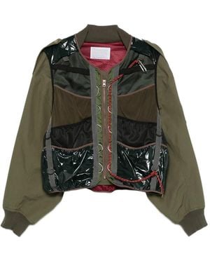 Kolor Zip-Up Jacket - Green