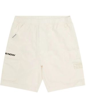 Aape By A Bathing Ape Short Cargo À Patch Logo - Blanc
