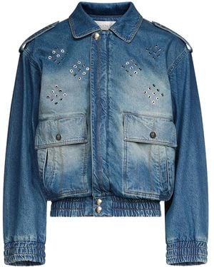 Ludovic de Saint Sernin Robert Bomber Jacket - Blue