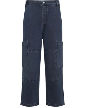 Jacquemus Vaqueros Carré de-Nîmes - Azul