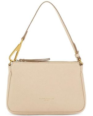 Gianni Chiarini Brooke Leather Shoulder Bag - Natural
