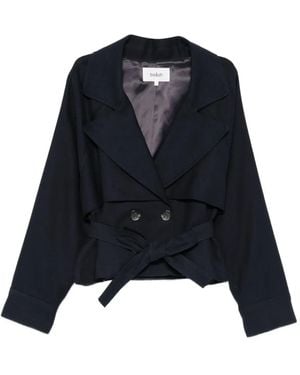 Ba&sh Lonnie Jack Met Dubbele Rij Knopen En Ceintuur - Blauw