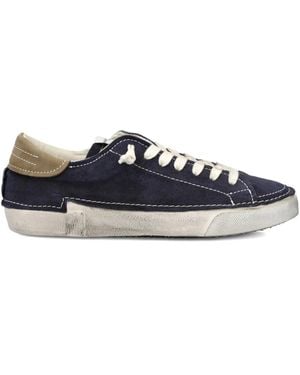 Philippe Model Sneakers Aus Wildleder - Blau