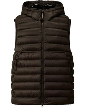 C.P. Company D. D. Shell Goggle Down Gilet - Black