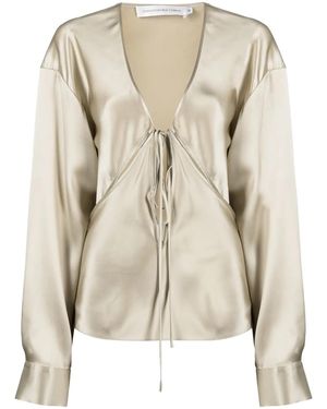 Christopher Esber Blusa Triquetra - Neutro