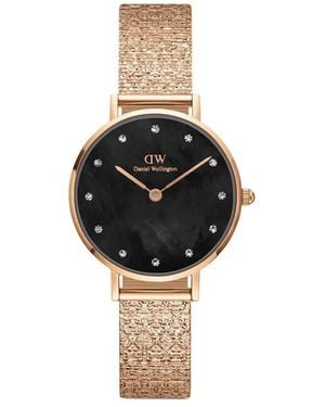 Daniel Wellington Petite Pressed Studio Lumine 28Mm - Black