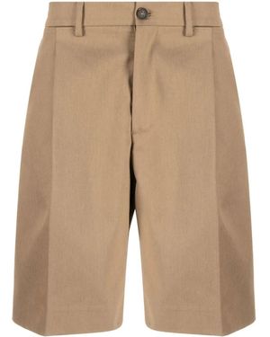 Golden Goose Cotton Blend Shorts - Natural