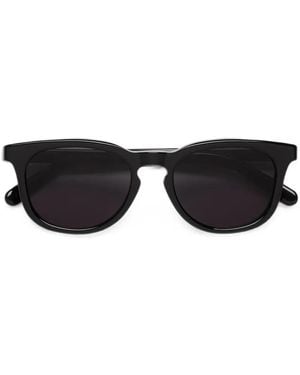 Retrosuperfuture Lunettes 3 Round-Frame Sunglasses - Black