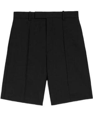 Jil Sander Canvas Shorts - Black