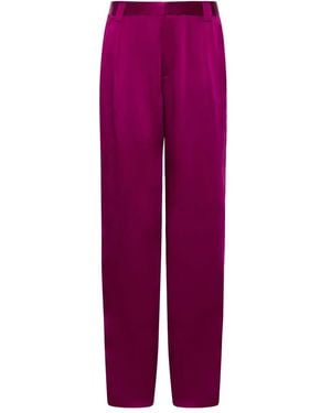 LAPOINTE Satin Pants - Purple