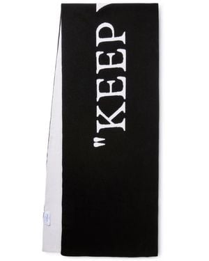 Off-White c/o Virgil Abloh Keep Warm Scarf - Black