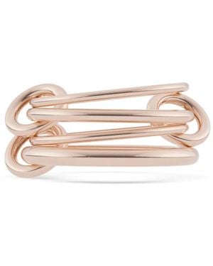 Spinelli Kilcollin 18K Rose Four Band Ring - Pink
