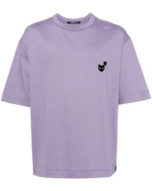 ZZERO BY SONGZIO T-Shirt Assemblage Panther - Viola