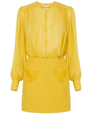 Elisabetta Franchi Dress - Yellow