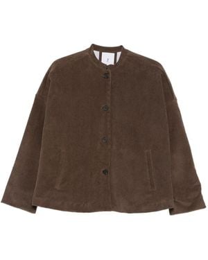 Whyci Chaqueta con botones - Marrón