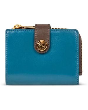 Etro Kleines Portemonnaie - Blau