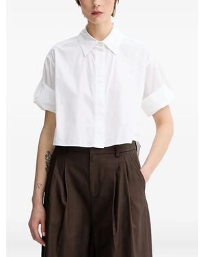 A.L.C. Cropped Shirt - White