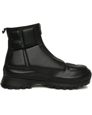 Guidi Zip-front boots - Schwarz