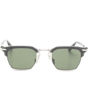 Movitra Nexus 03 Geometric-Frame Sunglasses - Green