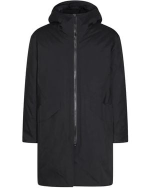Veilance Parka Con Capucha Y Cremallera - Negro