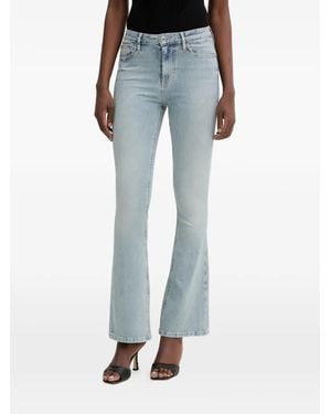 Guess Ausgeblichene Schlagjeans - Blau