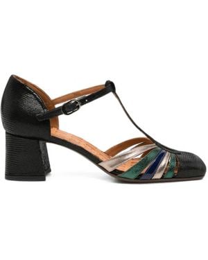 Chie Mihara Vudui Sandalen Mit T-Riemen - Schwarz