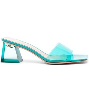 Gianvito Rossi Cosmic 55mm ミュール - ブルー