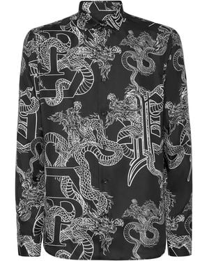 Philipp Plein Sugar Daddy Shirt - Black