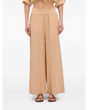 Sundek Elastic-Waist Palazzo Pants - Natural